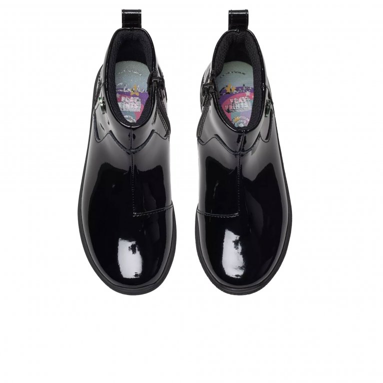 Charles Clinkard Clarks Relda Glow K Girls Boots