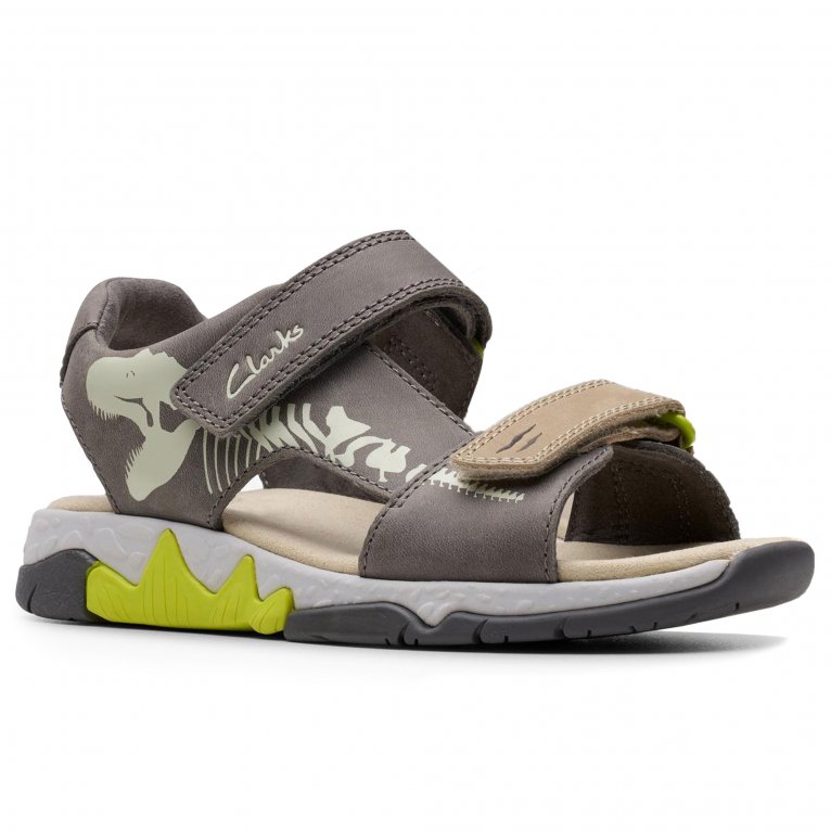 charles clinkard Clarks Spiney Tail K Boys Sandals