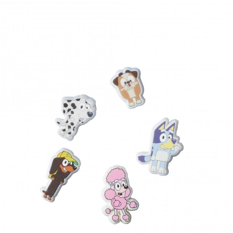 charles clinkard Crocs Bluey 5 Pack Jibbitz