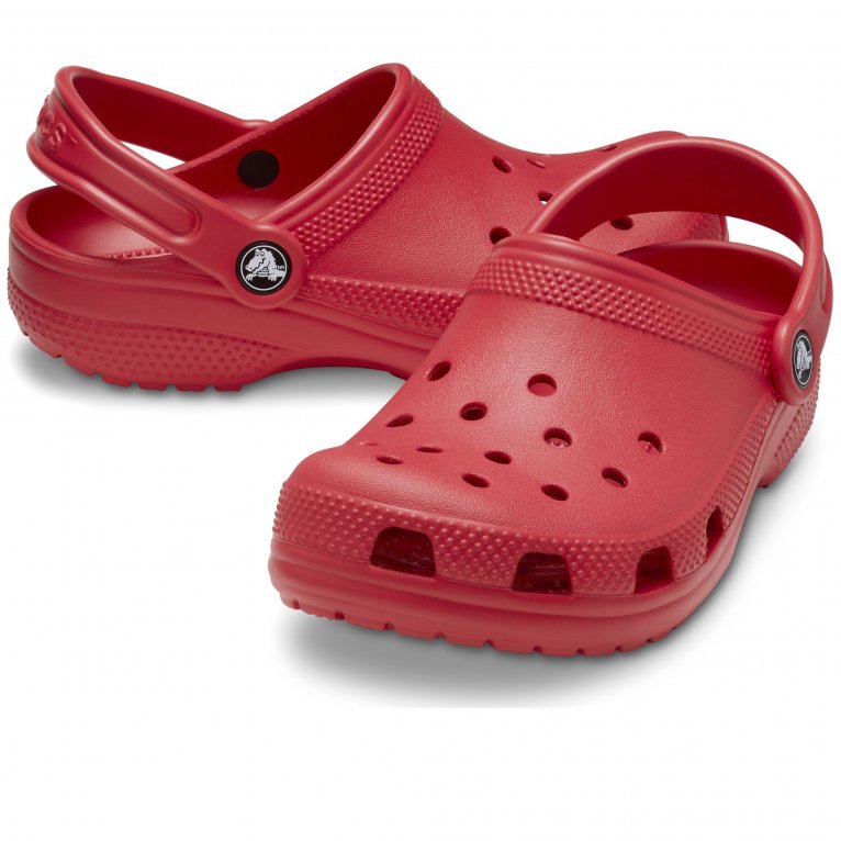 Charles Clinkard Crocs Classic Girls Toddler Clogs