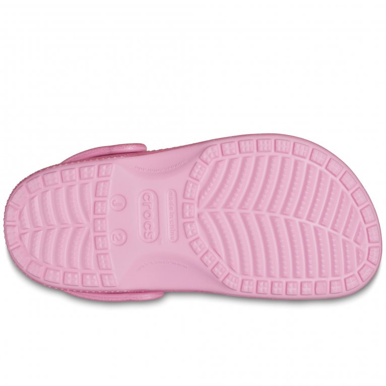 Charles Clinkard Crocs Classic Glitter Girls Clogs