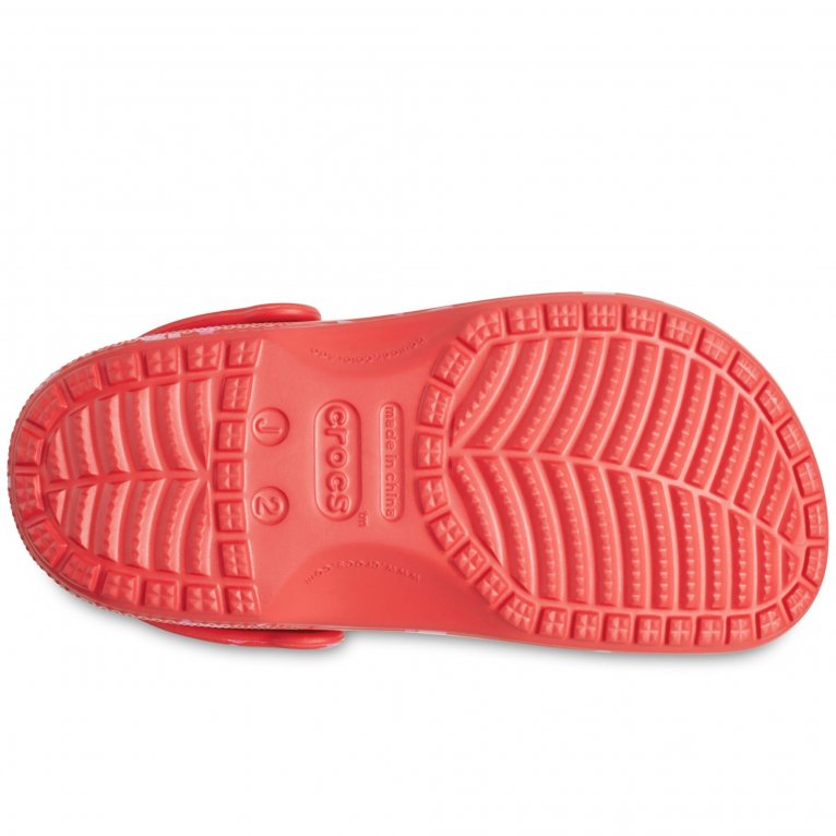 Charles Clinkard Crocs Classic Graphic Girls Clogs