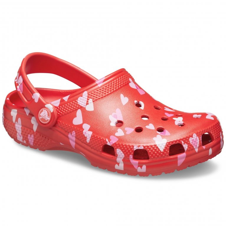charles clinkard Crocs Classic Graphic Girls Clogs