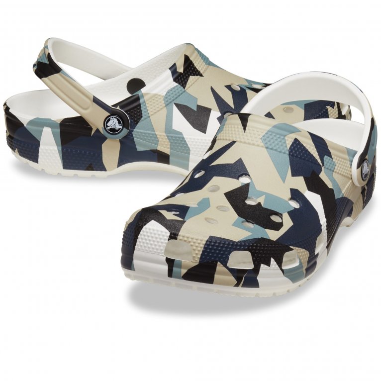Charles Clinkard Crocs Classic Graphic Mens Clogs