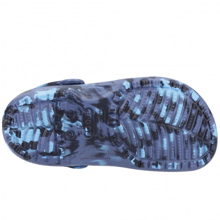 Charles Clinkard Crocs Classic Marbled Boys Clogs