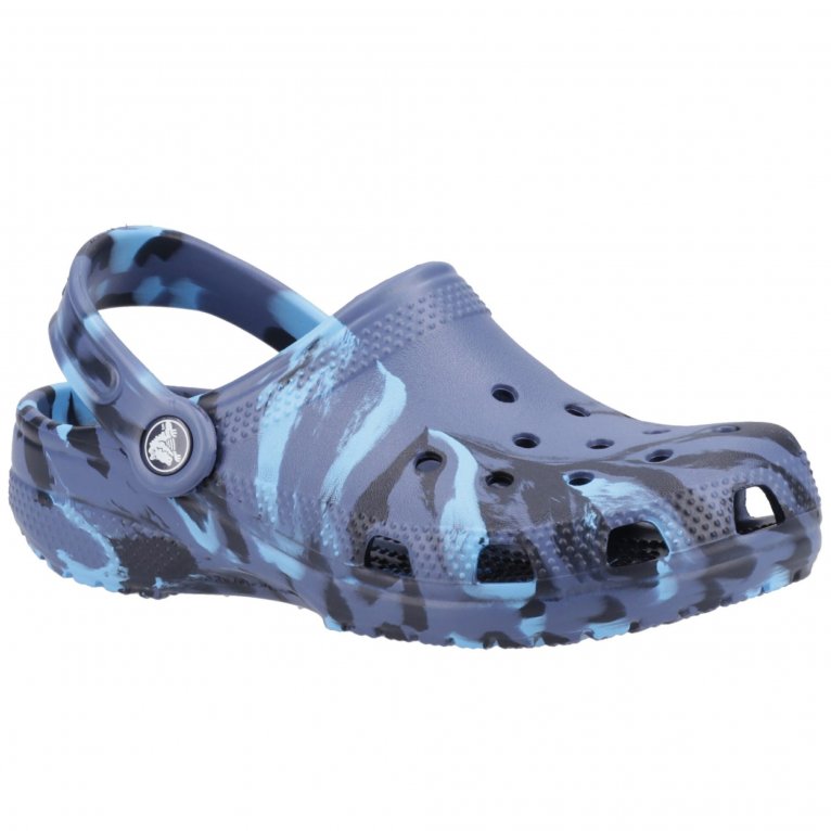 charles clinkard Crocs Classic Marbled Boys Clogs