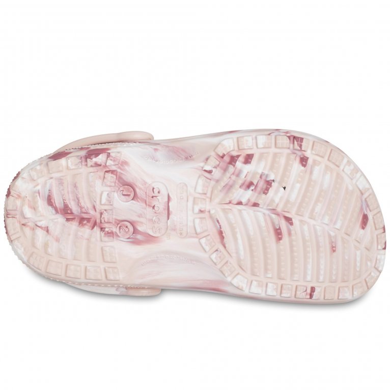 Charles Clinkard Crocs Classic Marbled Girls Clogs