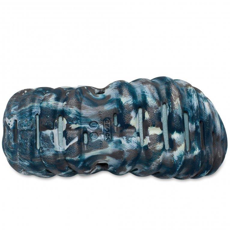 Charles Clinkard Crocs Echo Marbled Boys Clogs