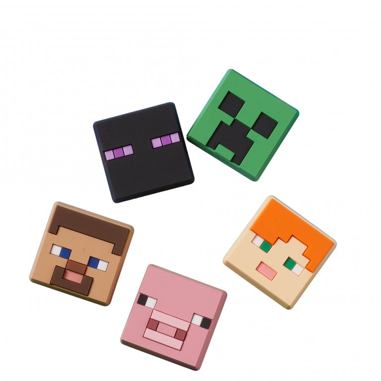 charles clinkard Crocs Minecraft 5 Pack Jibbitz