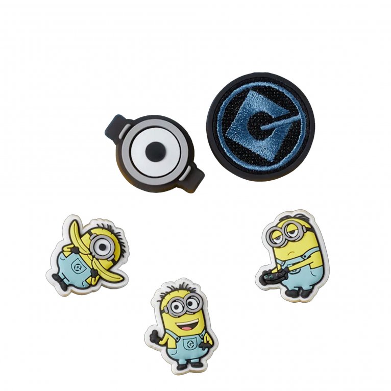 charles clinkard Crocs Minions 5 Pack Jibbitz