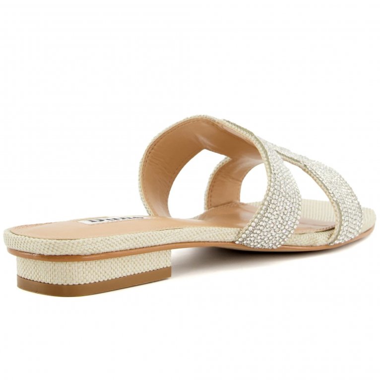 Charles Clinkard Dune Loupe Womens Slip On Sandals