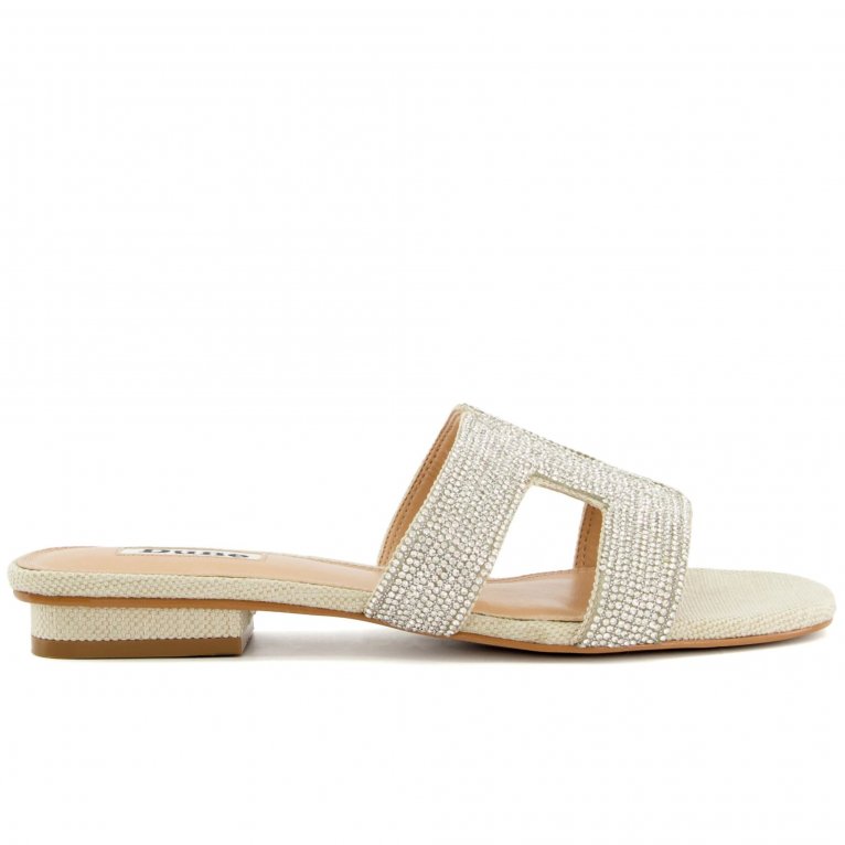 Charles Clinkard Dune Loupe Womens Slip On Sandals