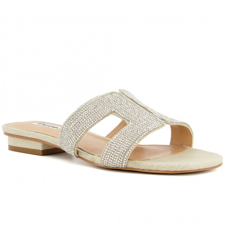 charles clinkard Dune Loupe Womens Slip On Sandals