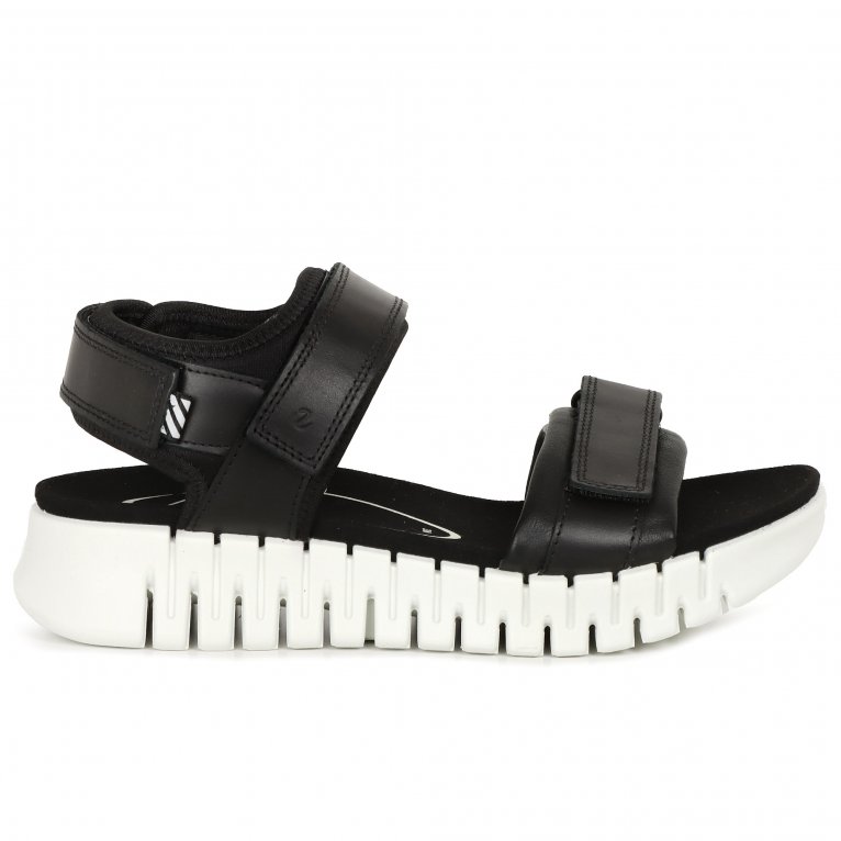 Charles Clinkard Ecco Gruuv Sol Womens Sandals