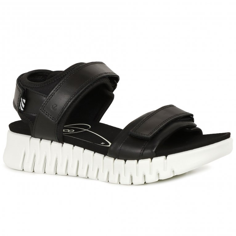 charles clinkard Ecco Gruuv Sol Womens Sandals