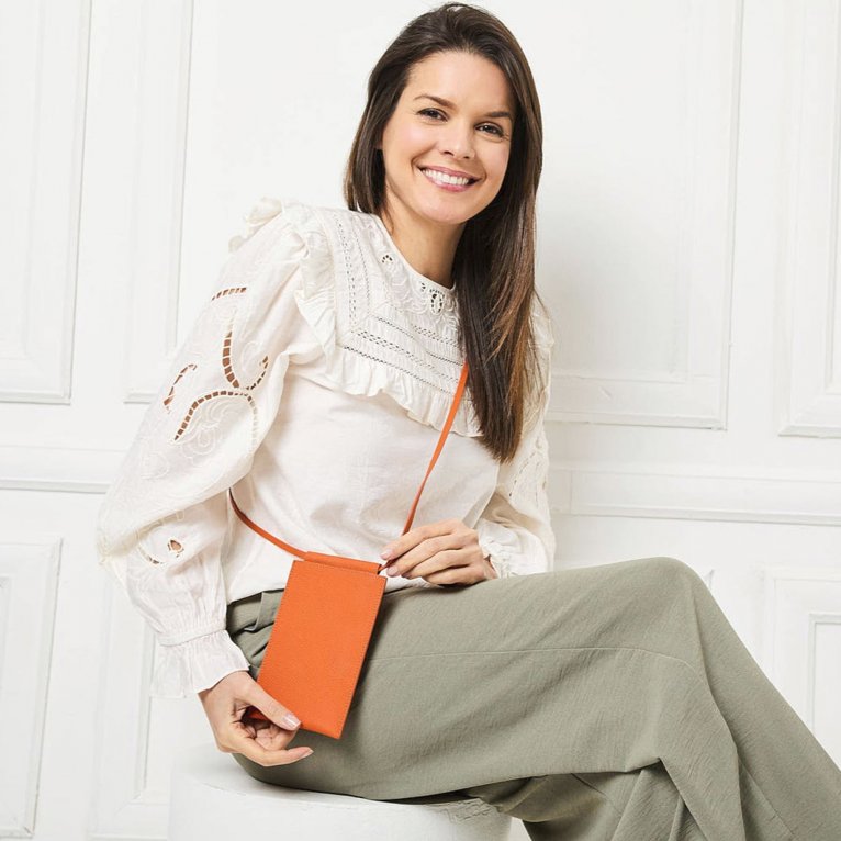 Charles Clinkard Elie Beaumont Phone Pouch