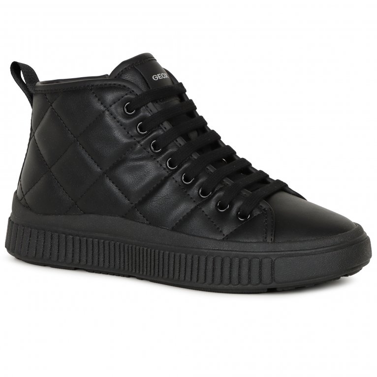 charles clinkard Geox J Laquinny Quilt Girls Boots