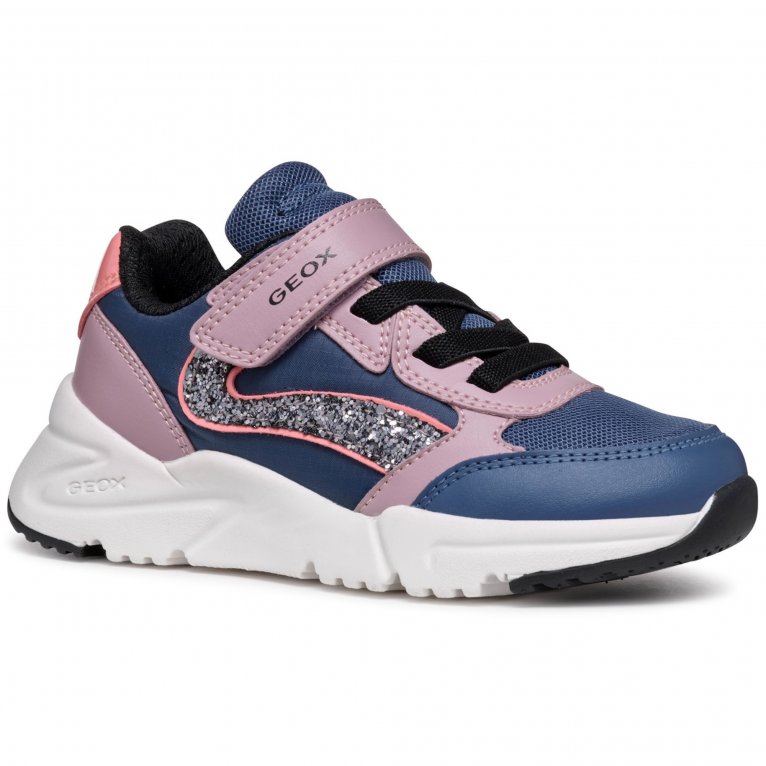 charles clinkard Geox J Loftus A Girls Trainers