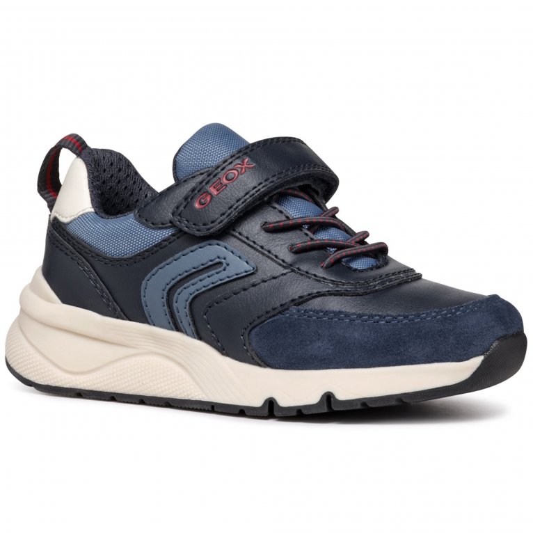 charles clinkard Geox J Rooner D Boys Trainers
