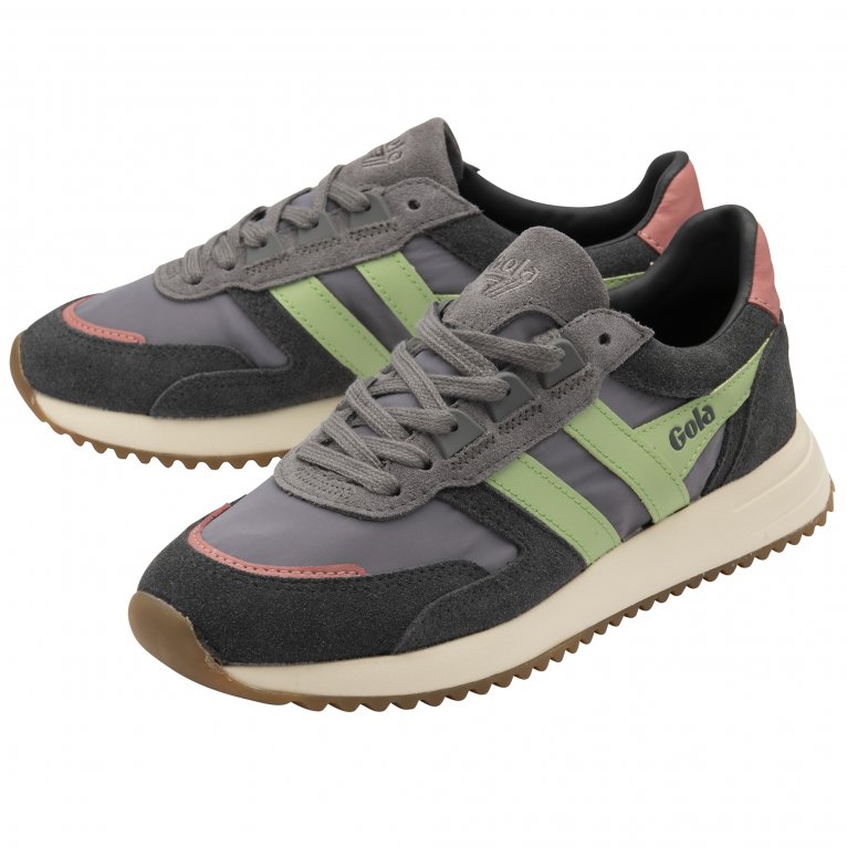 Charles Clinkard Gola Chicago Womens Trainers