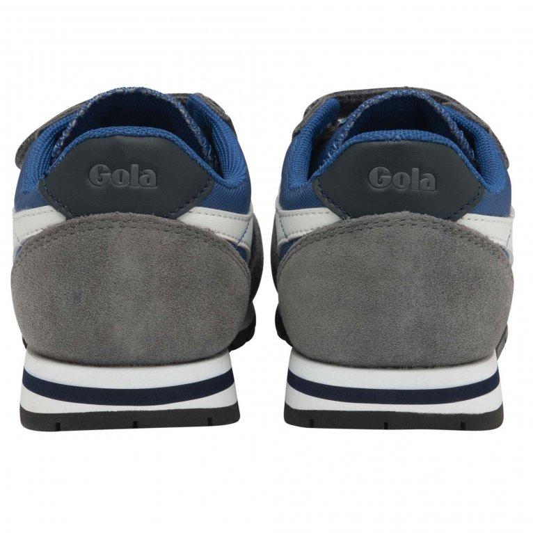 Charles Clinkard Gola Daytona Strap Kids Trainers