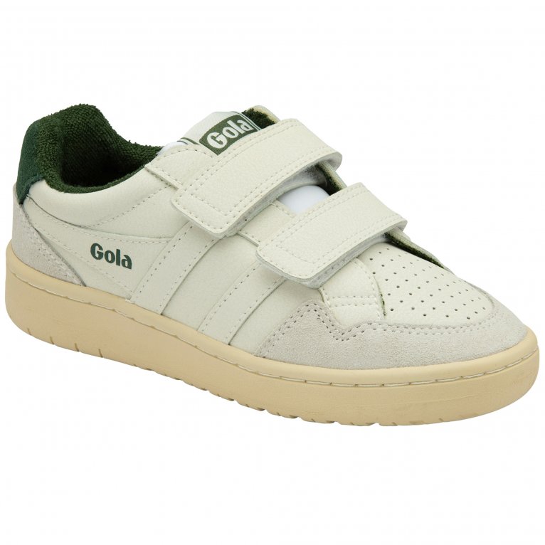 charles clinkard Gola Eagle Strap Boys Trainers
