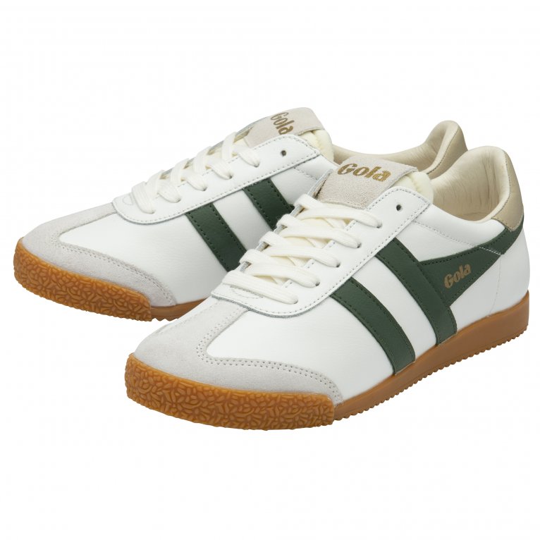 Charles Clinkard Gola Elan Leather Womens Trainers