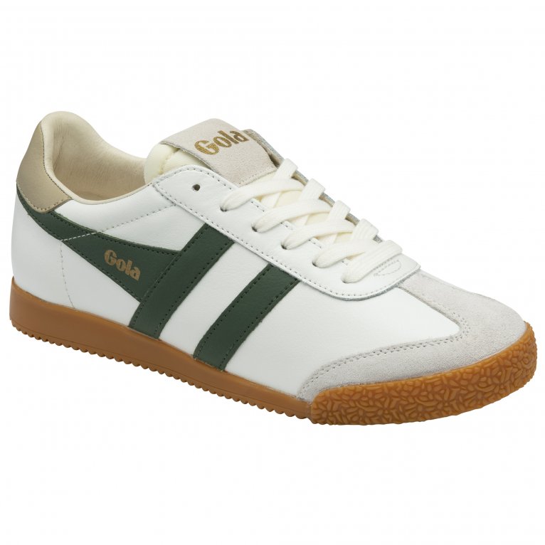 charles clinkard Gola Elan Leather Womens Trainers
