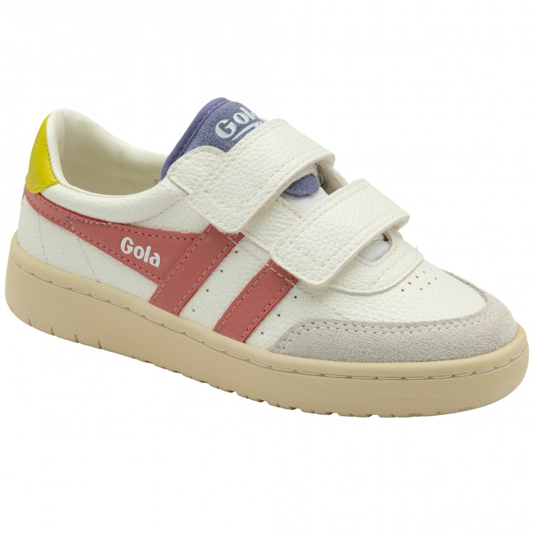 charles clinkard Gola Falcon Strap Girls Trainers