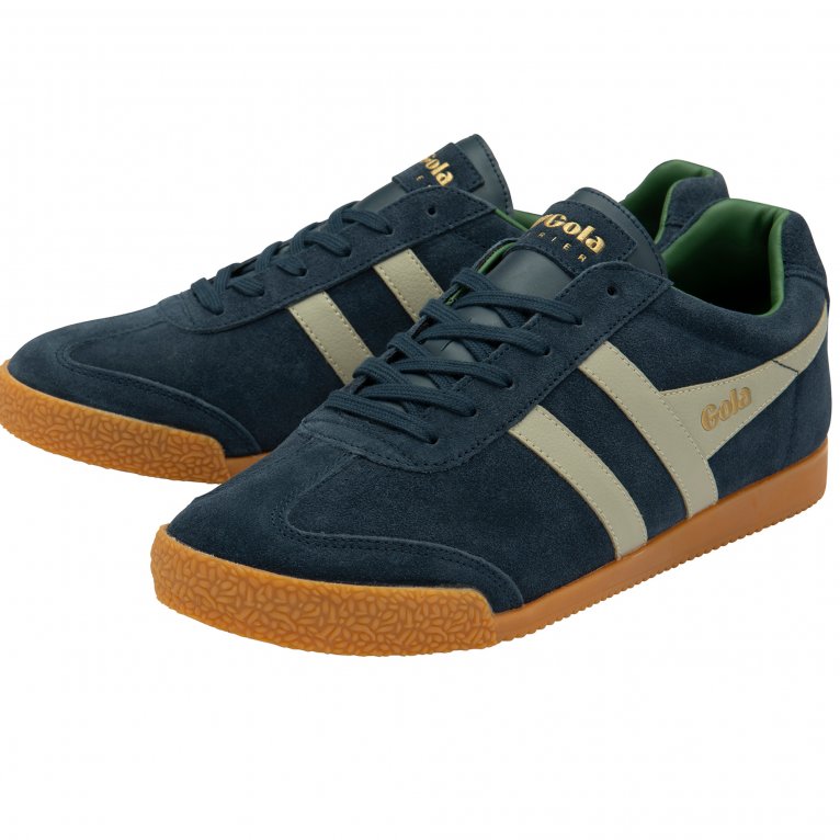 Charles Clinkard Gola Harrier Suede Mens Trainers