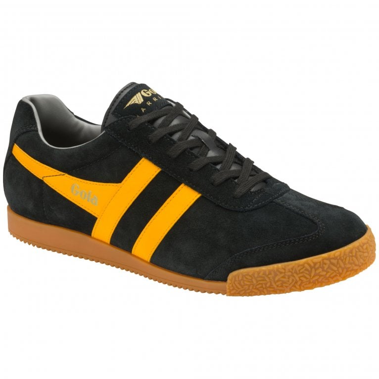 charles clinkard Gola Harrier Suede Mens Trainers