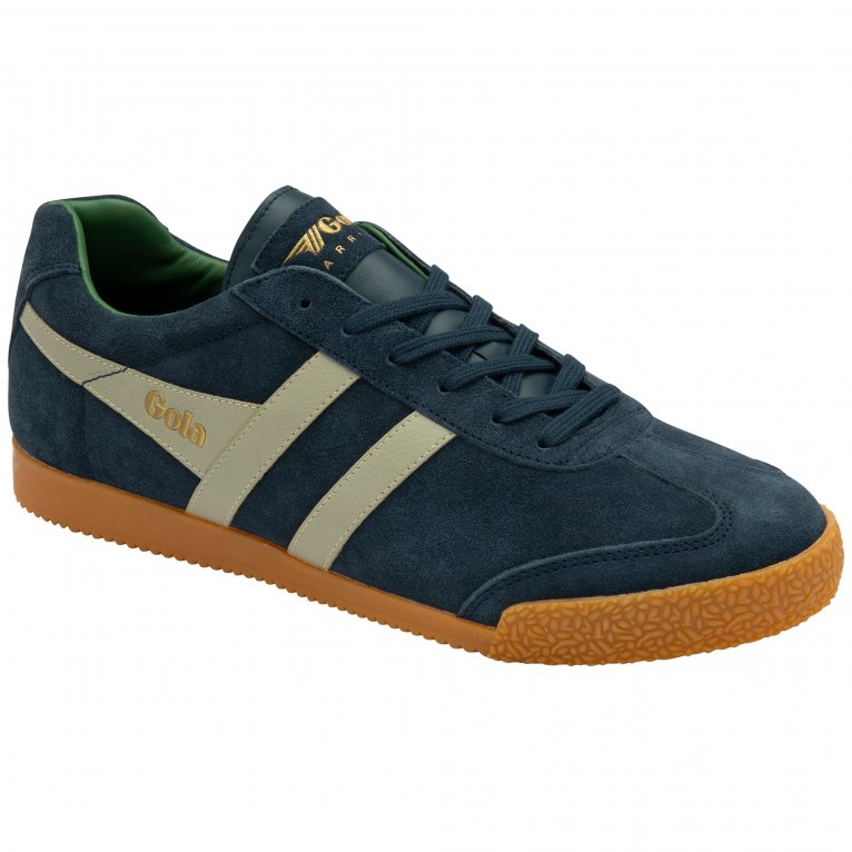 charles clinkard Gola Harrier Suede Mens Trainers