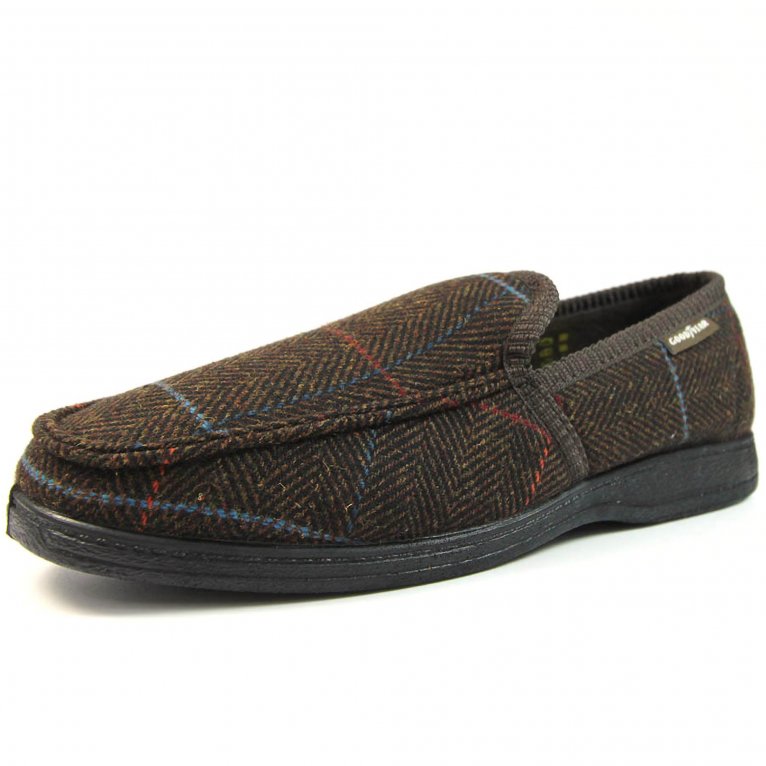 Charles Clinkard Goodyear Eisenhower Mens Slippers