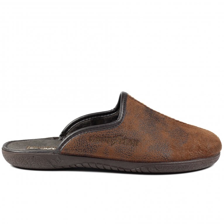Charles Clinkard Goodyear Tees Mens Slippers
