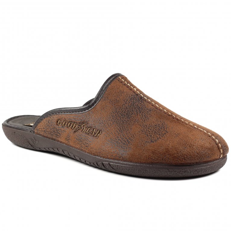 charles clinkard Goodyear Tees Mens Slippers