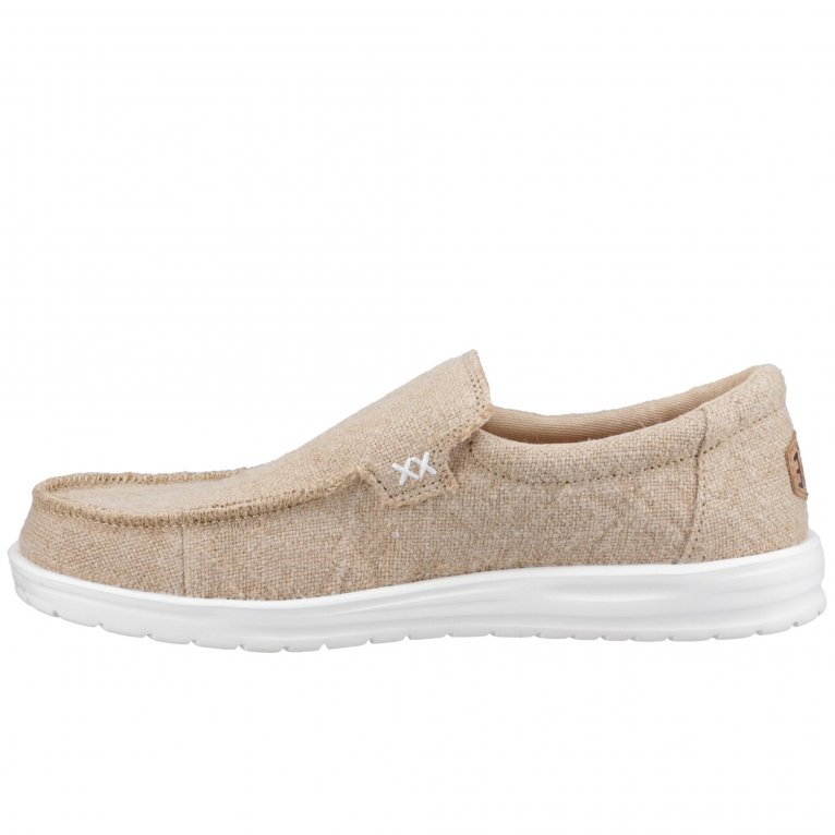 Charles Clinkard Hey Dude Mikka Jute Mens Shoes