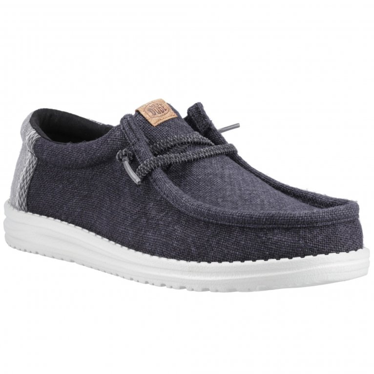 charles clinkard Hey Dude Wally Jute Mens Shoes