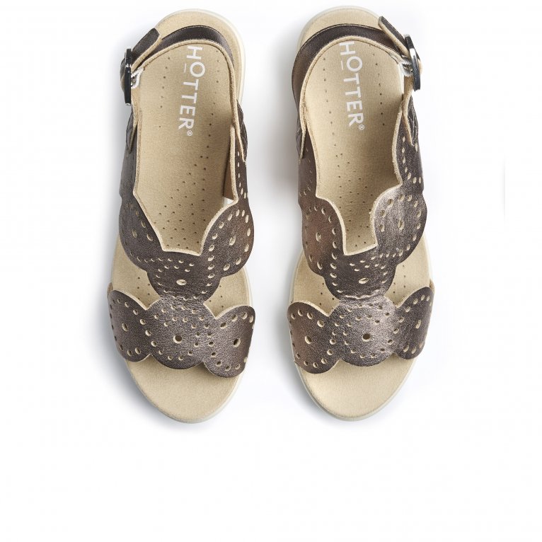 Charles Clinkard Hotter Diana Womens Wide Sandals