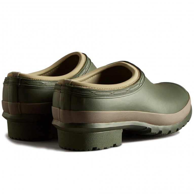 Charles Clinkard Hunter Gardener Mens Clogs