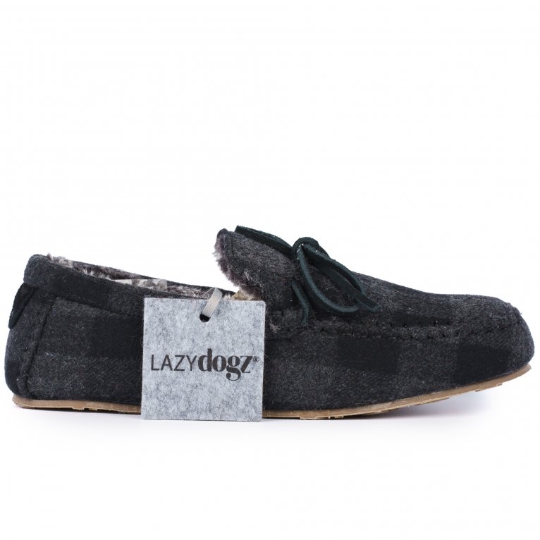 Charles Clinkard Lazy Dogz Lumber Mens Slippers