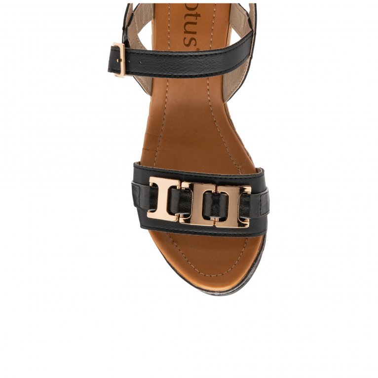 Charles Clinkard Lotus Carina Womens Wedge Sandals