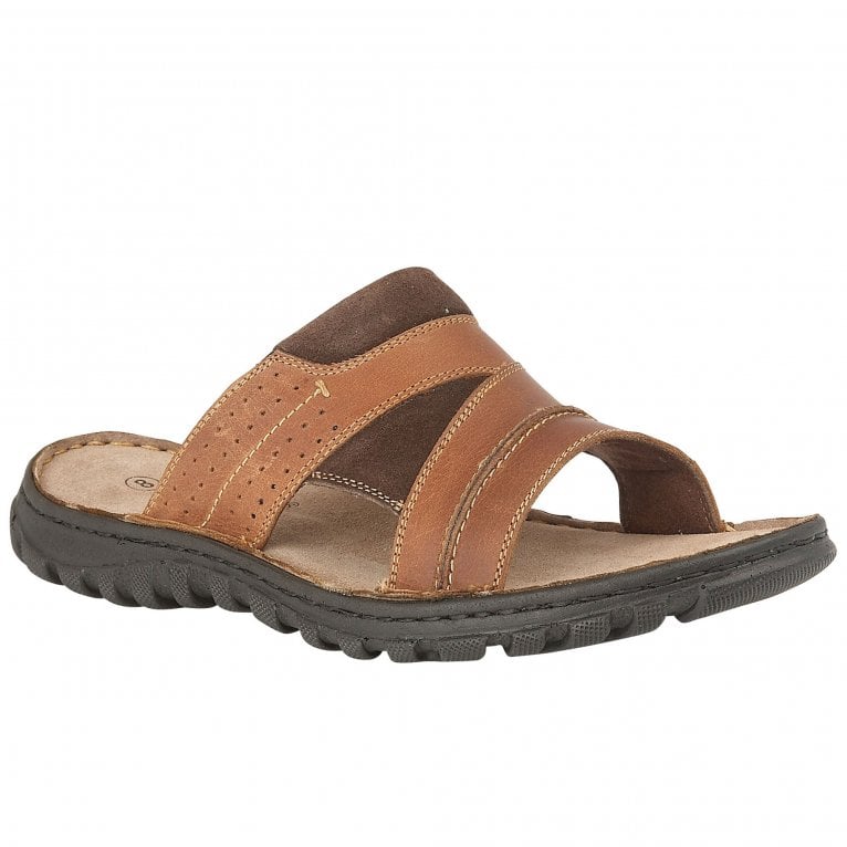 charles clinkard Lotus Cole Mens Mule Sandals