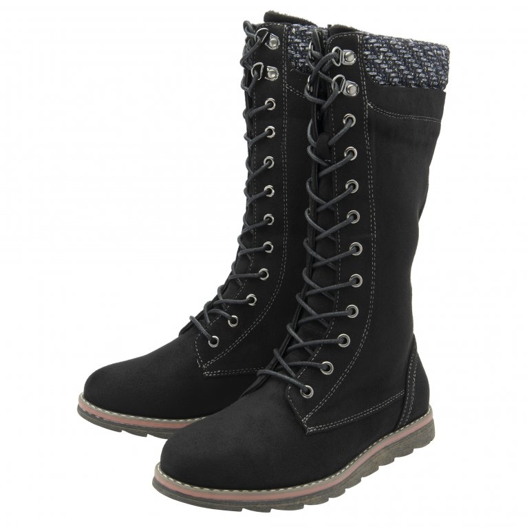 Charles Clinkard Lotus Diego Womens Calf Boots