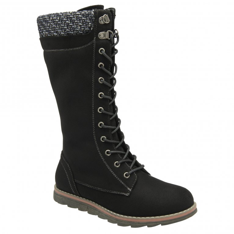charles clinkard Lotus Diego Womens Calf Boots
