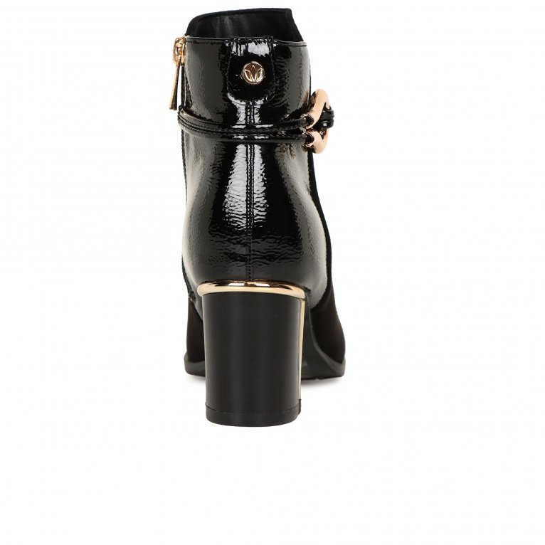 Charles Clinkard Lotus Ebony Womens Ankle Boots