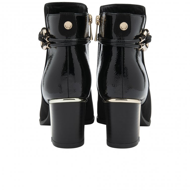 Charles Clinkard Lotus Ebony Womens Ankle Boots