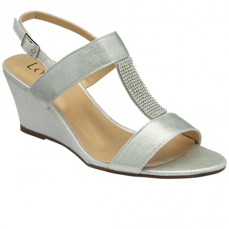 charles clinkard Lotus Ilaria Womens Wedge Sandals