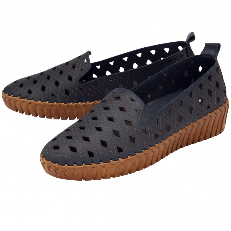 Charles Clinkard Lotus Karson Womens Slip On Shoes