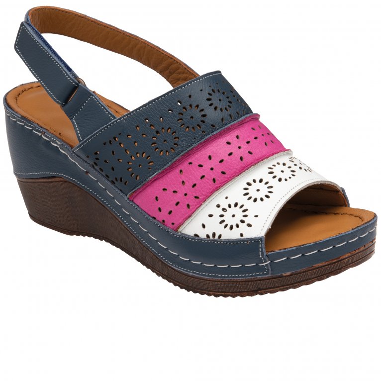 charles clinkard Lotus Neylan Womens Wedge Sandals