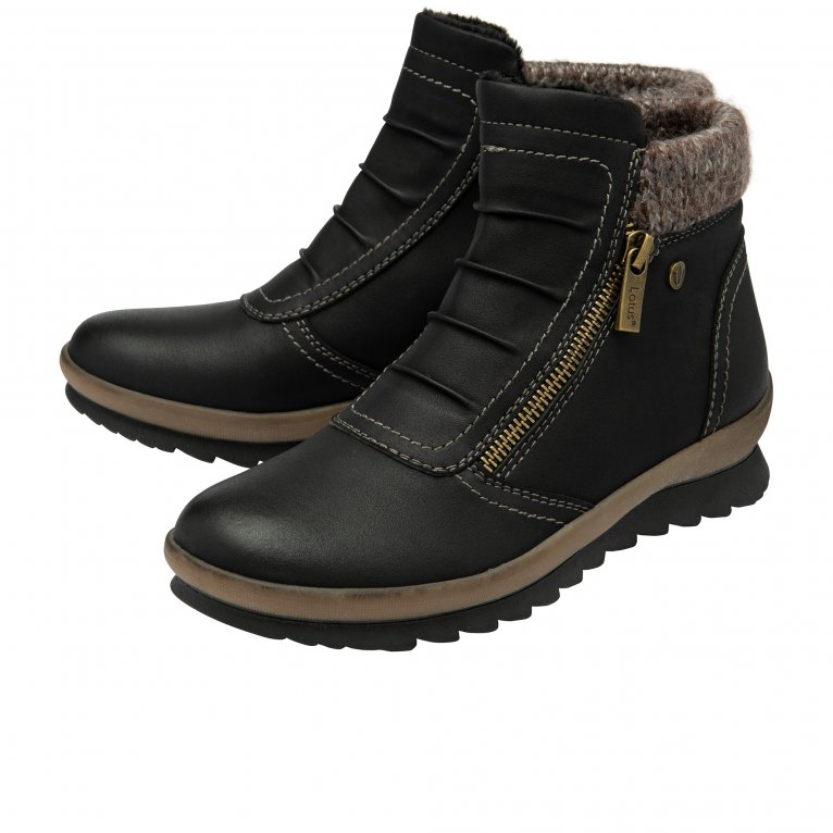Charles Clinkard Lotus Ryder Womens Ankle Boots